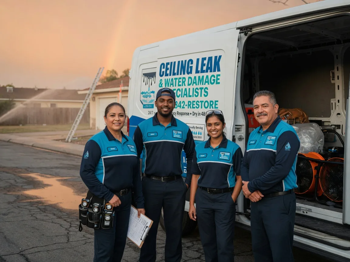 Ceiling Leak Cleanup company in Tryon, OK